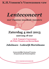 Lenteconcert Vossemse Voerezonen