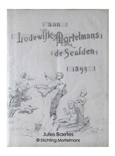 1893 Huldenboek aan Lodewijk Mortelmans